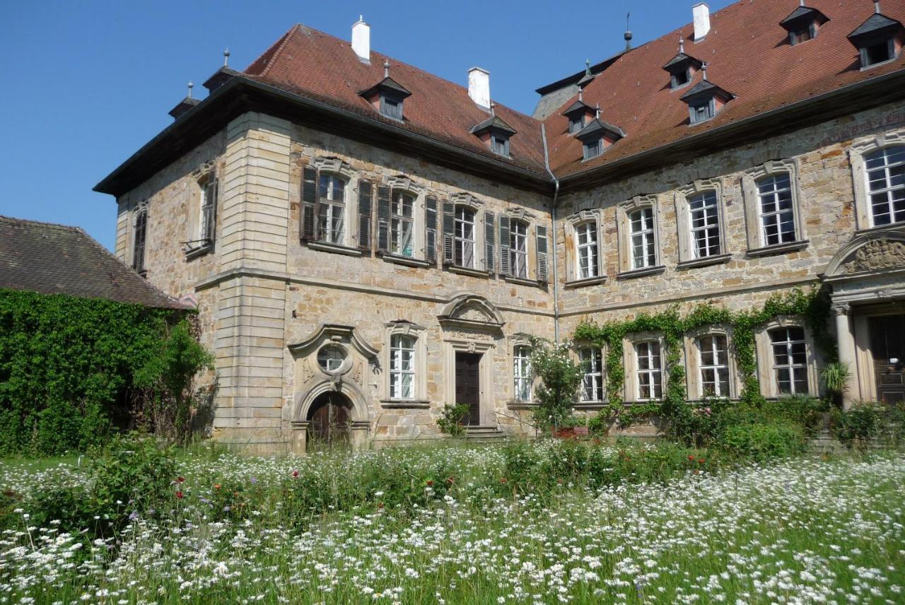 Ferienzimmer Im Schloss Burgpreppach Buitenkant foto